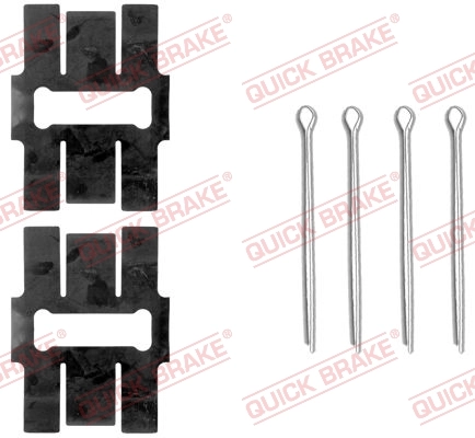 Accessory Kit, disc brake pad